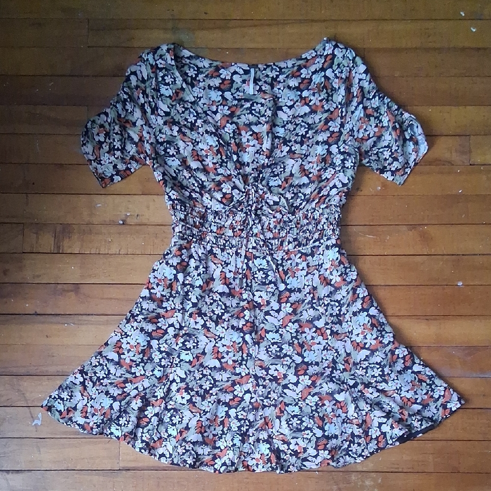 Free People Size 6 Floral Dress
